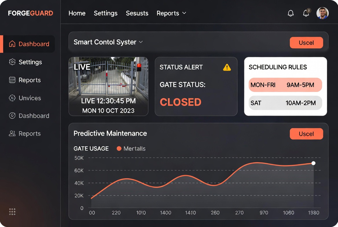 ForgeGuard cloud dashboard